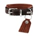 Cody Comfort halsbånd brun/cognac
