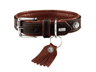 Cody halsbånd brun/cognac