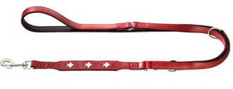 Swiss justerbart leiebånd rød
