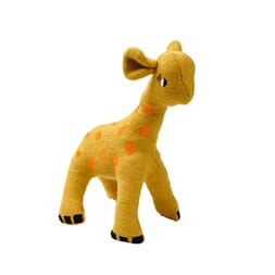 Dog toy Giraffe Wool yellow