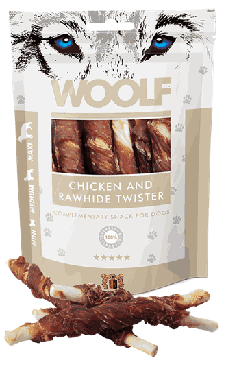 WOOLF Chicken & Rawhide Twister