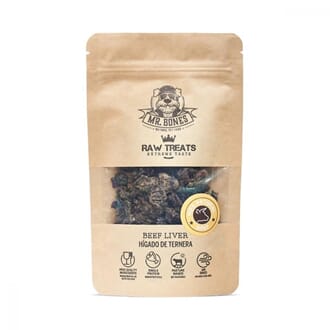 Mr.Bones Raw Treats Kalvelever 45g