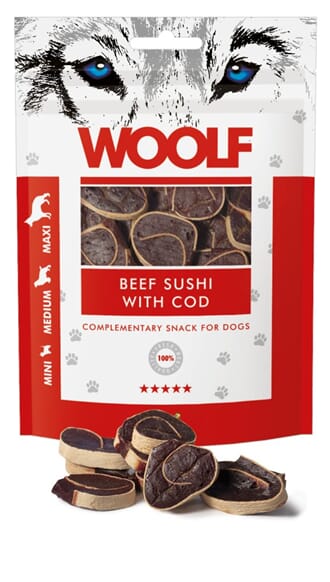WOOLF Beef Sushi With Cod