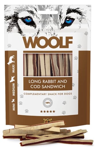 WOOLF Long Rabbit & Cod Sandwich