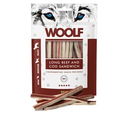WOOLF Long Beef & Cod Sandwich