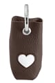 Poopbag dispenser LOVE Brown