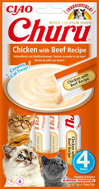 Churu Chicken with Beef 4stk