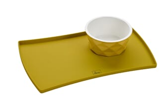 Pad for Bowls Eiby 48x30 cm yellow