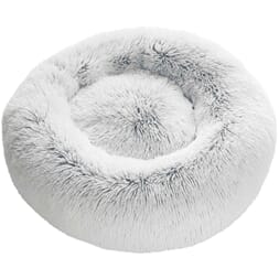 Hundeseng Donut Loppa Hvit